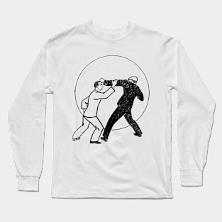 He's Got a Good Left! Long Sleeve T-Shirt